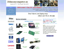 Tablet Screenshot of johnsoncomputer.us